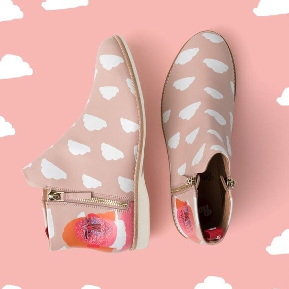 Rollie x Amber Vittoria Pink Side Sip Ankle Boot "Head in the clouds" 38 (7) - Picture 1 of 16